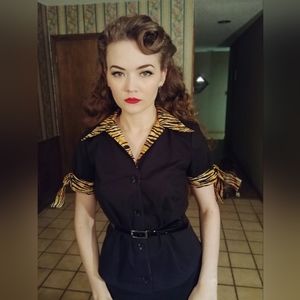 Handmade 1950s Style Blouse